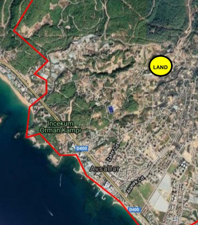 LAND/AVSALLAR/ALANYA - Alanya